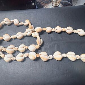 Vintage Cowrie Shell Necklace